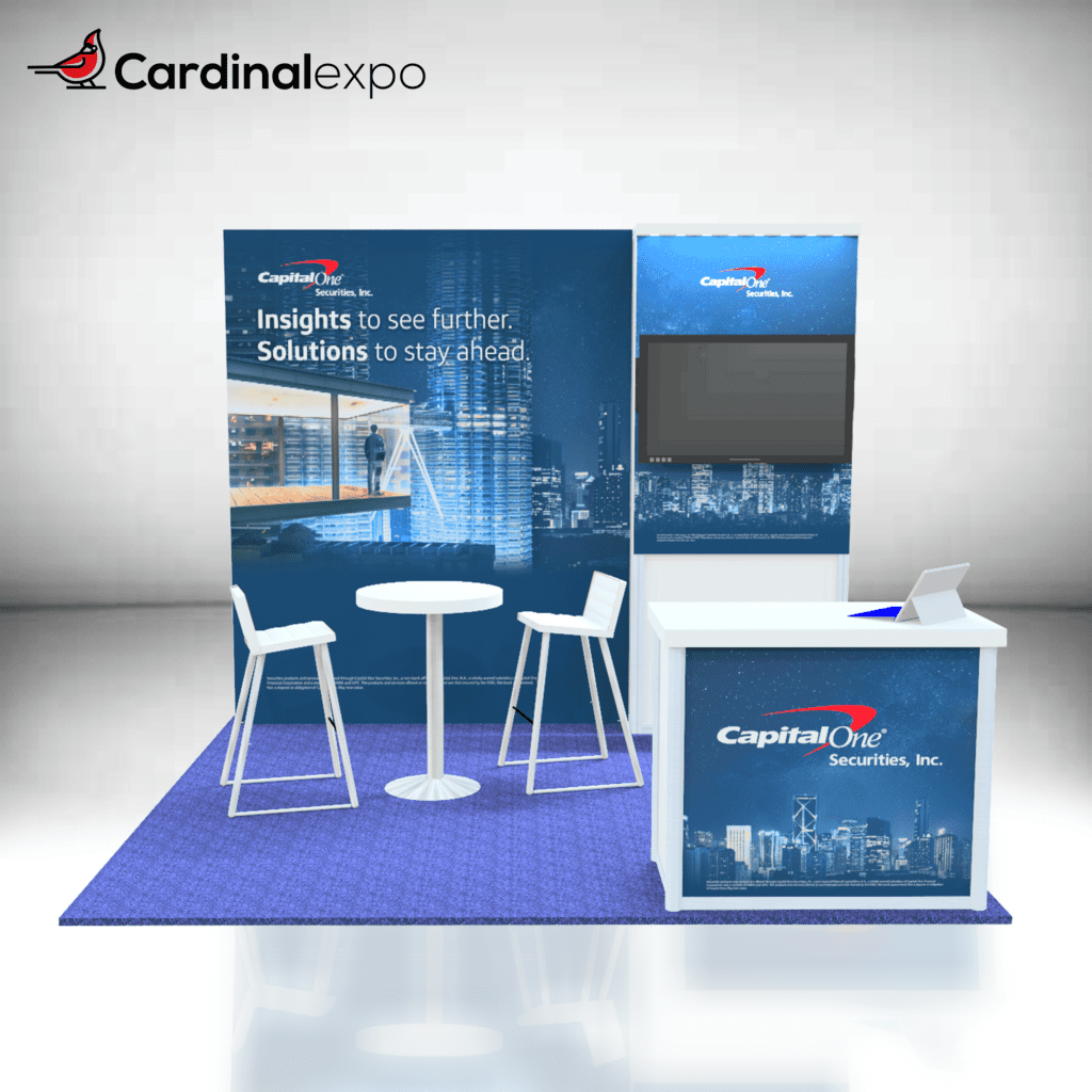 10x10 Exhibit Booth » CXR1010 102 » Cardinal Expo