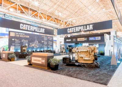 a massive oil and gas exhibit at Workboat 2019