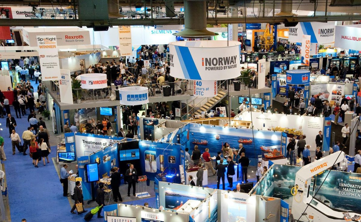A view of the exhibition floor at The International Production and Processing Expo.