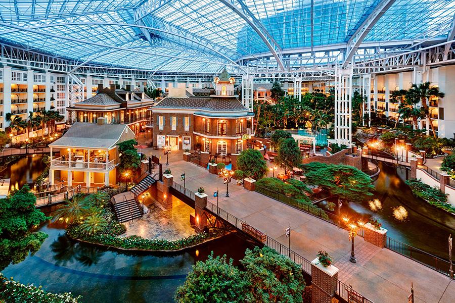 The Gaylord Opryland Resort and Convention Center in Nashville, Tennessee